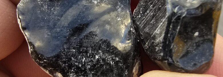 Brush wellman Tumbled Obsidian